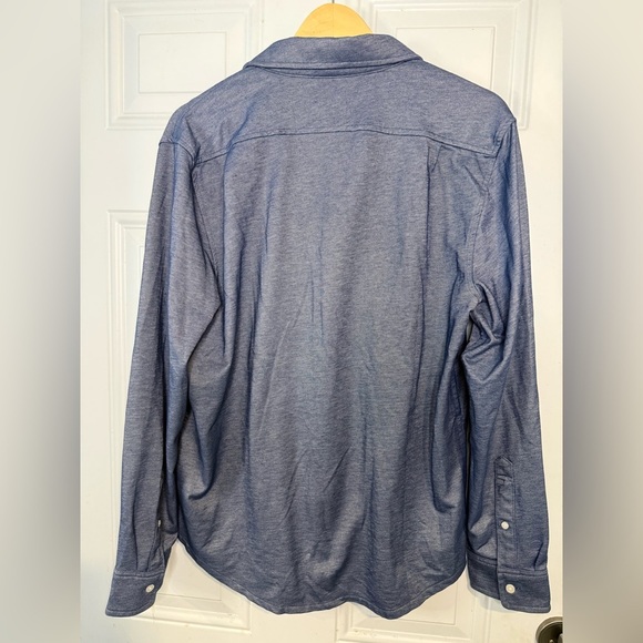 J. Crew Blue Casual Button Down Shirt - Picture 3 of 3